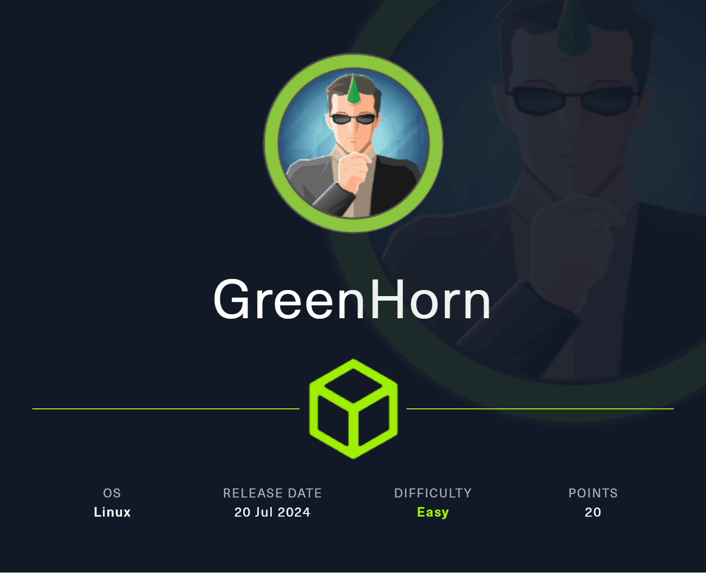 greenhorn hackthebox machine